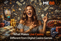 What Makes Live Casino Different from Digital Casino Games
